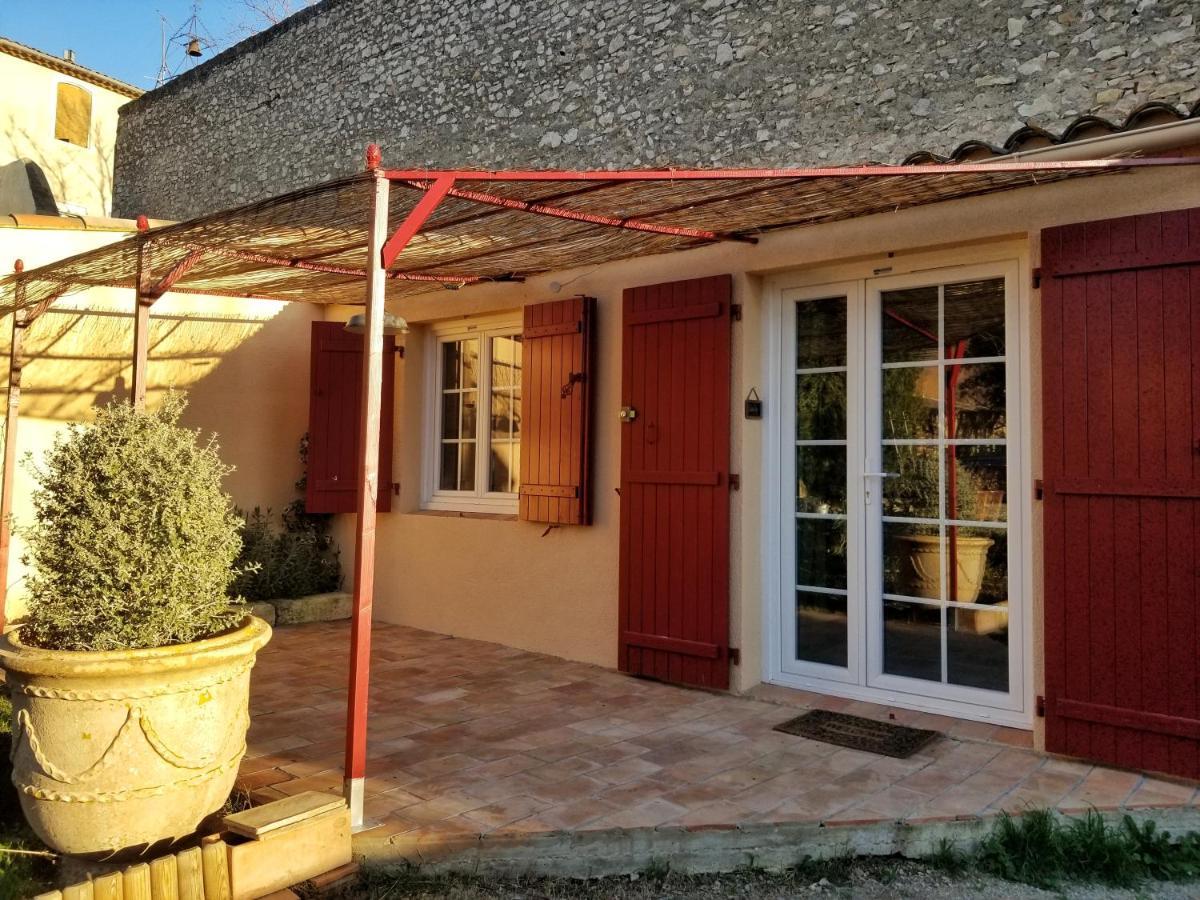 La Dolce Vita - Studio Dans Propriete Avec Piscine Montpeyroux  Buitenkant foto