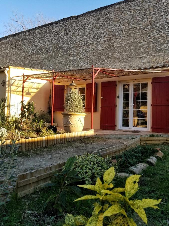 La Dolce Vita - Studio Dans Propriete Avec Piscine Montpeyroux  Buitenkant foto