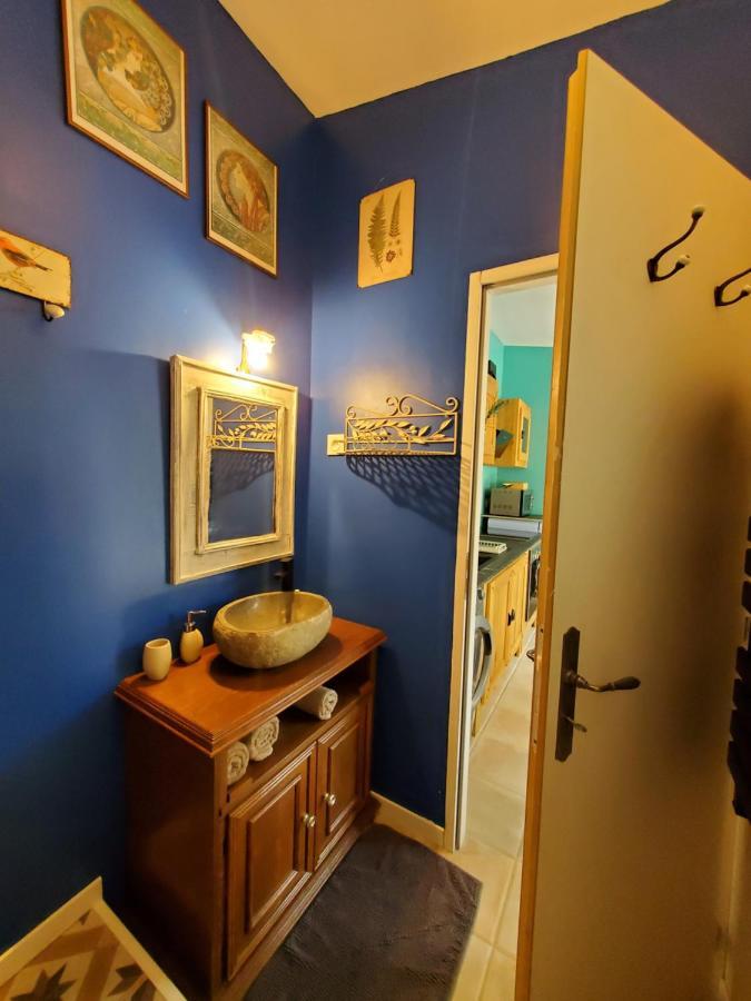La Dolce Vita - Studio Dans Propriete Avec Piscine Montpeyroux  Buitenkant foto