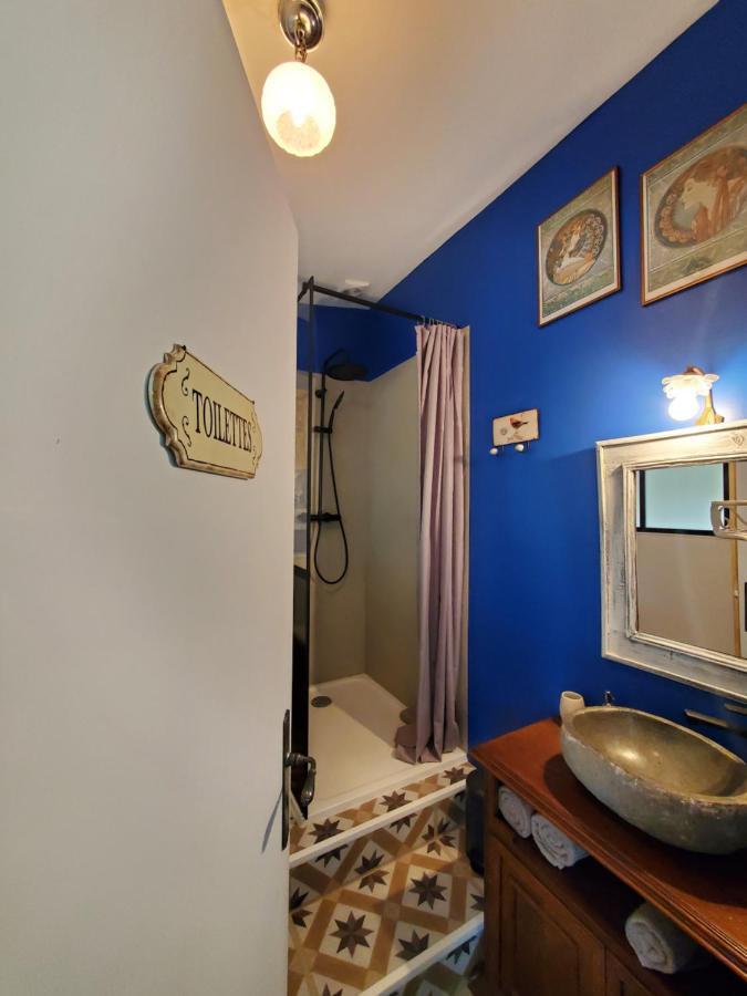 La Dolce Vita - Studio Dans Propriete Avec Piscine Montpeyroux  Buitenkant foto